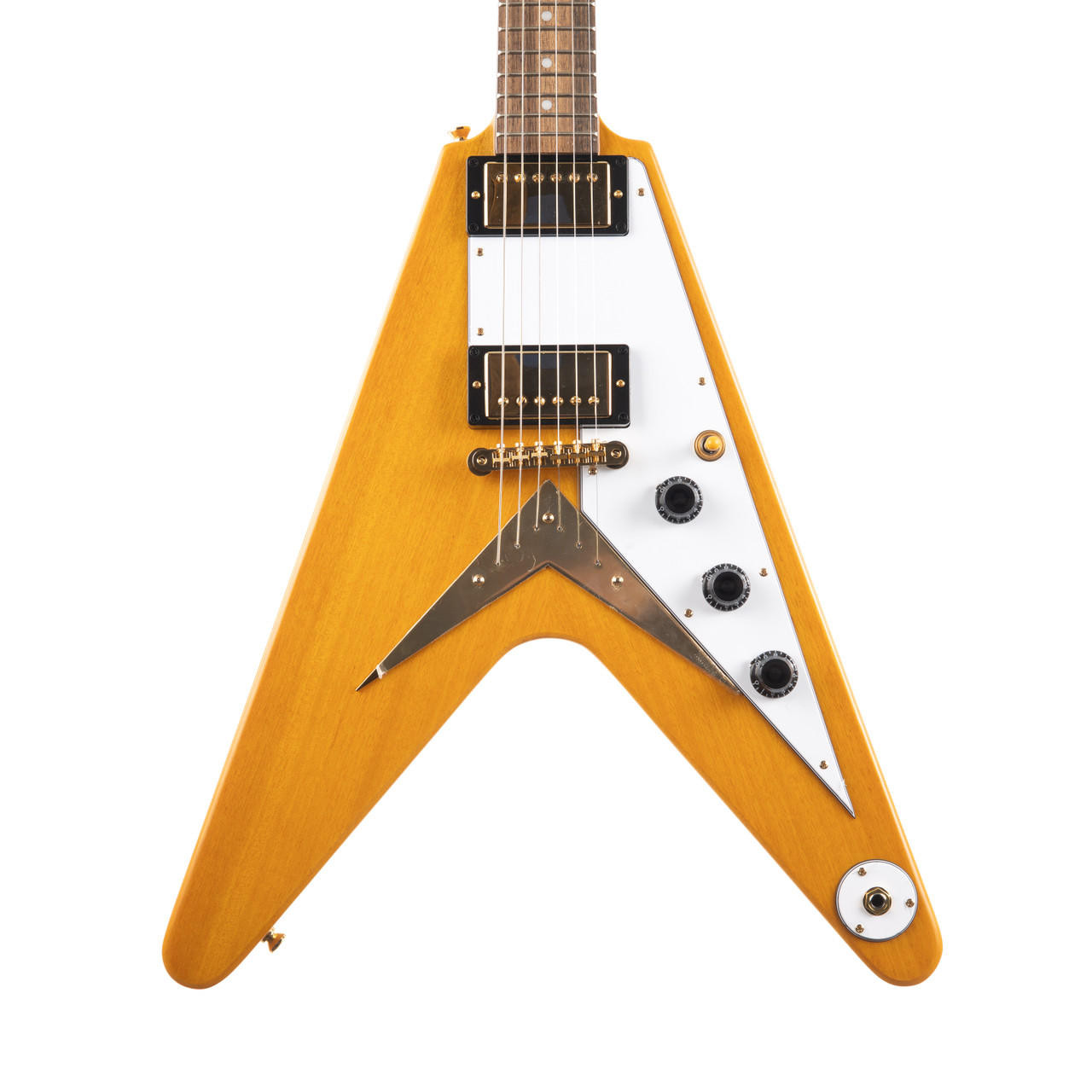 Epiphone 1958 Korina Flying V - Aged Natural | Cream City Music