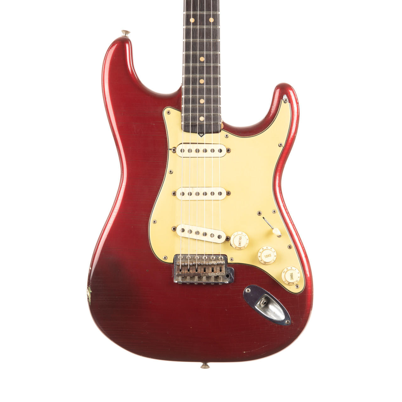 Vintage Fender Stratocaster Candy Apple Red 1962 | Cream City Music