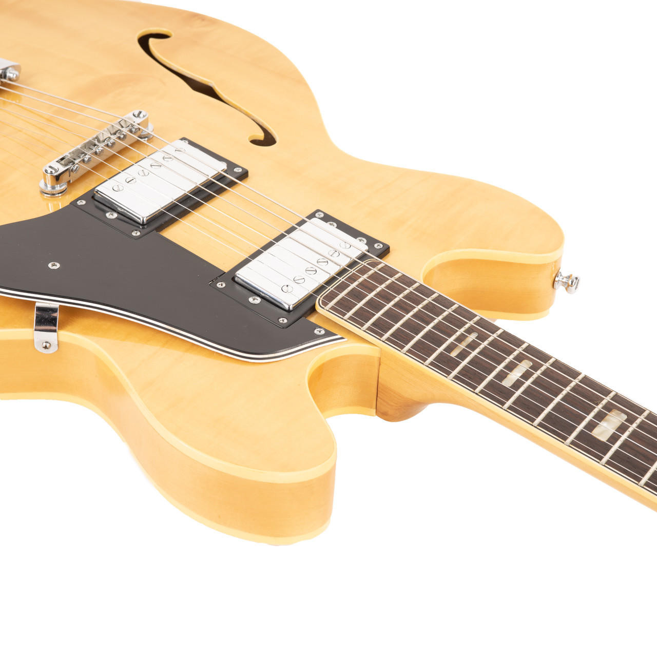 Vintage Penco E-20 Semi-Hollow Natural 1970s | Cream City Music