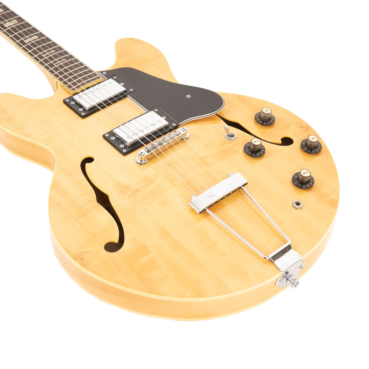 Vintage Penco E-20 Semi-Hollow Natural 1970s | Cream City Music