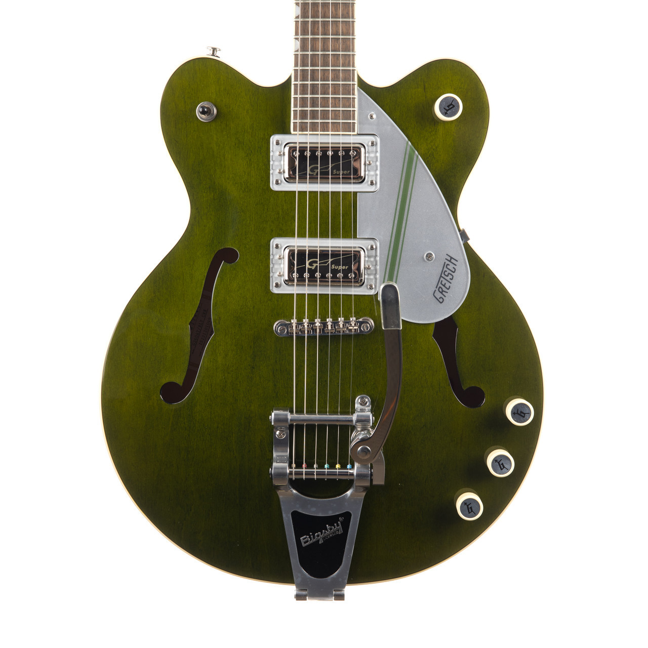 Gretsch G2604T Streamliner Rally II - Rally Green Stain | Cream