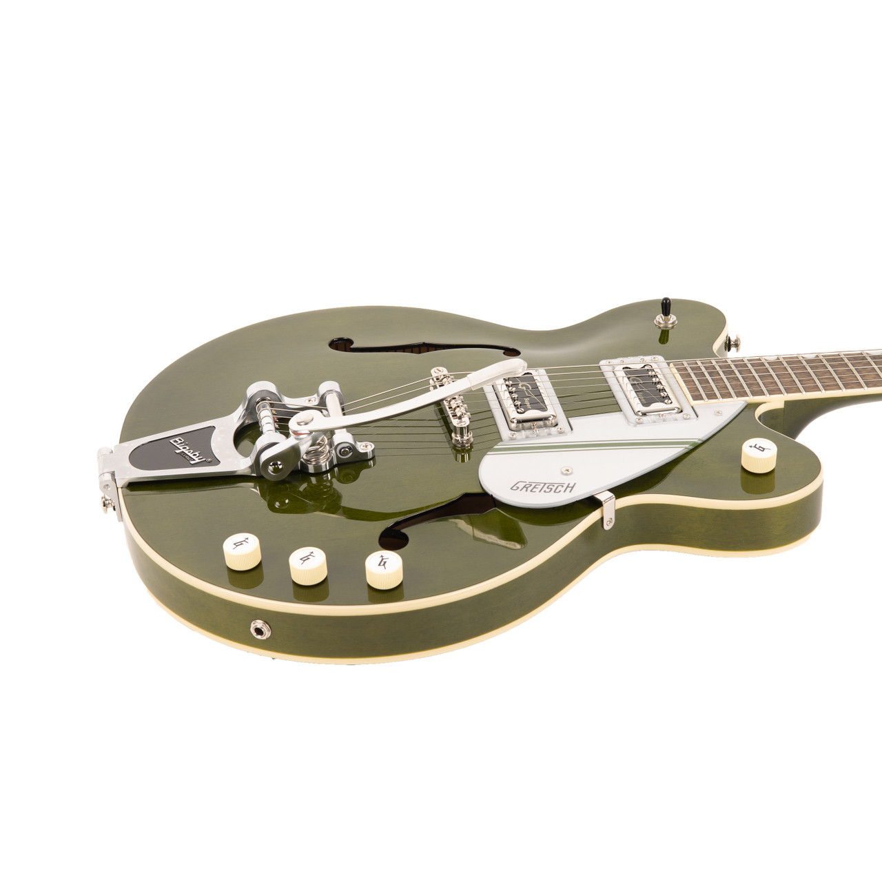 Gretsch G2604T Streamliner Rally II - Rally Green Stain | Cream