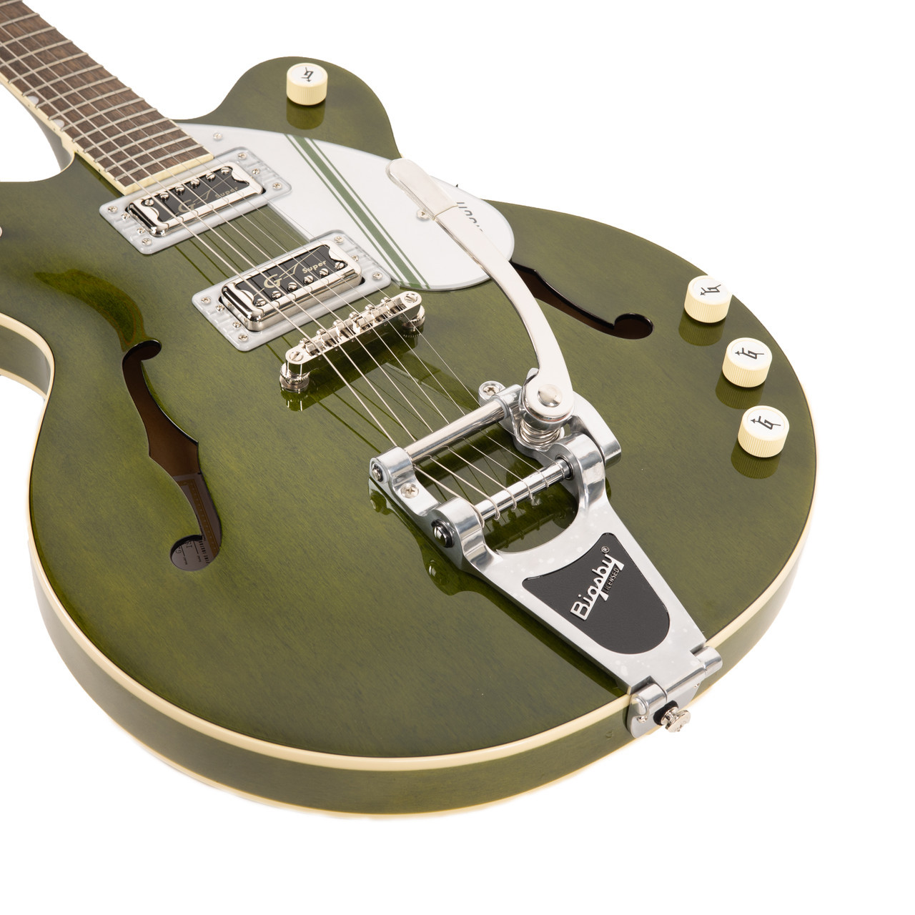 Gretsch G2604T Streamliner Rally II - Rally Green Stain | Cream
