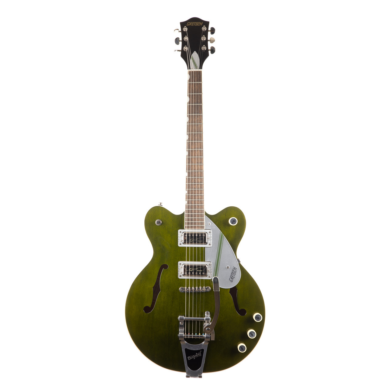 Gretsch G2604T Streamliner Rally II - Rally Green Stain | Cream
