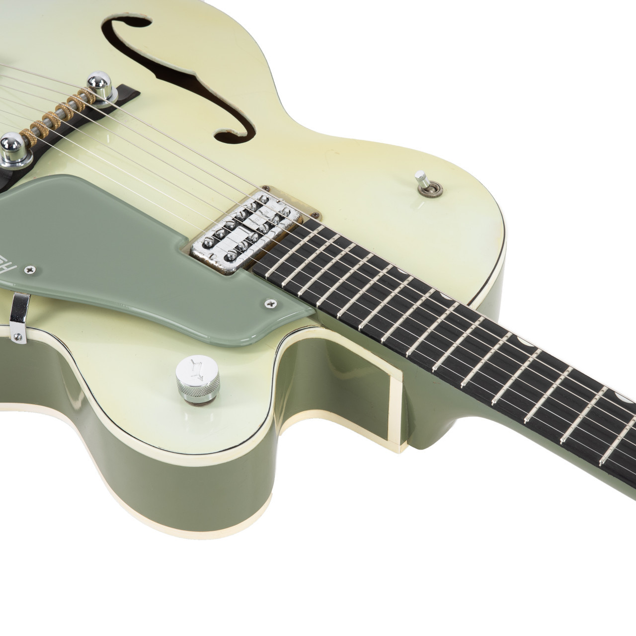 Vintage Gretsch 6125 Anniversary Two Tone Smoke Green 1958 | Cream