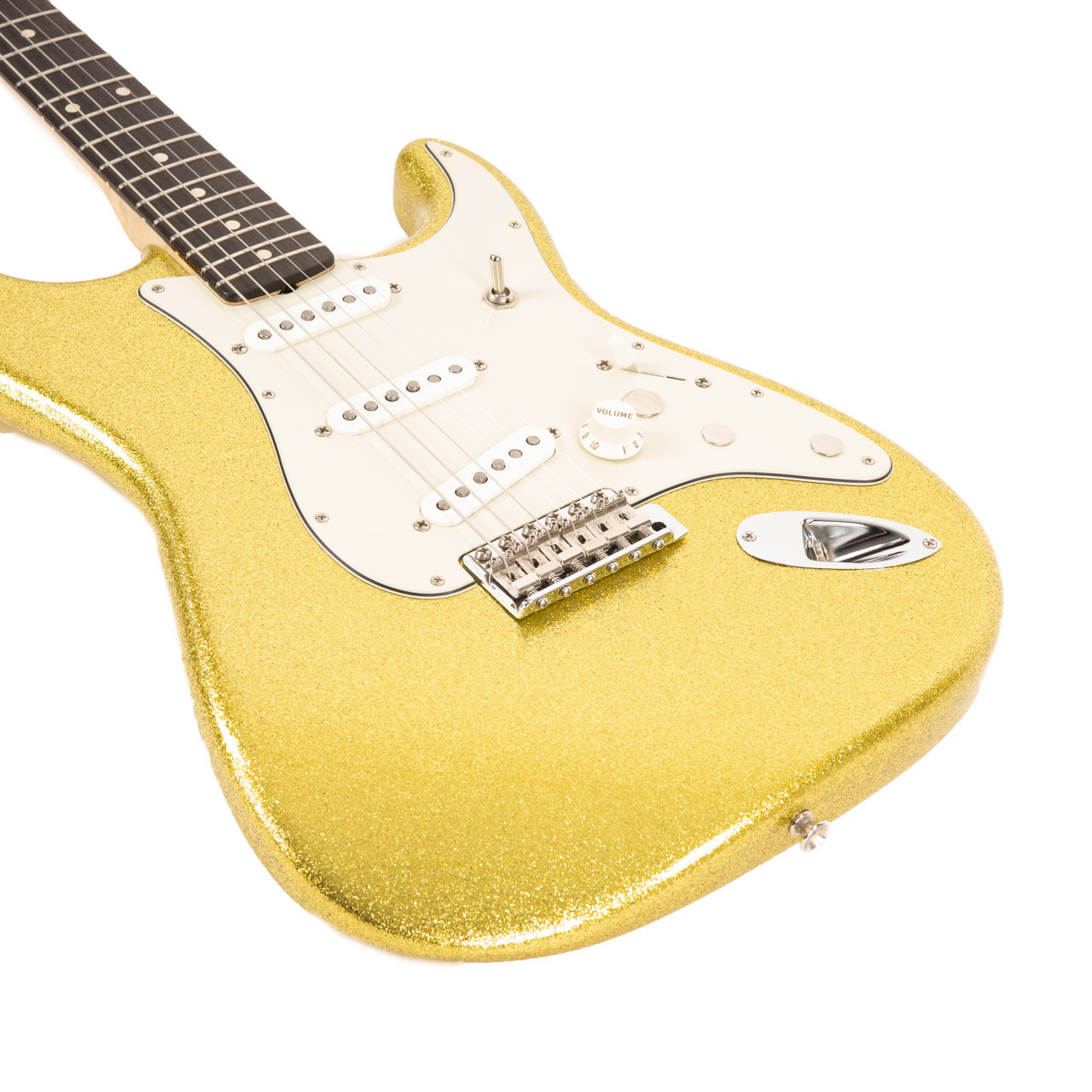 Used Fender Custom Shop Dick Dale Stratocaster Chartreuse Sparkle