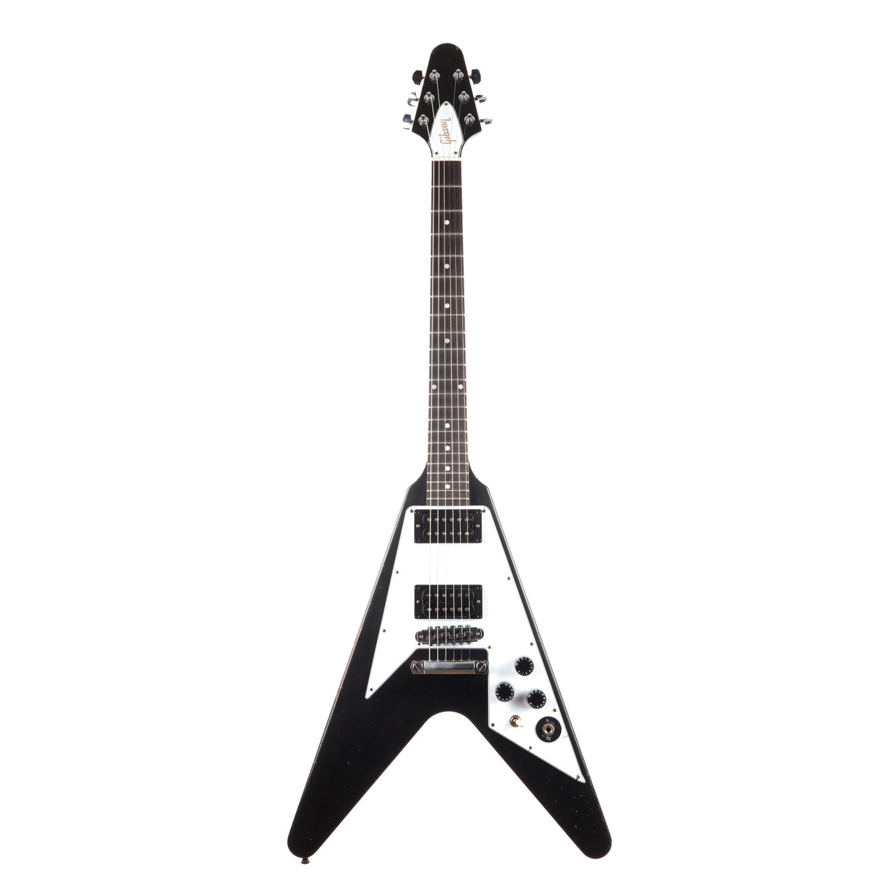 Gibson Custom Kirk Hammett 1979 Flying V - Ebony | Cream City Music