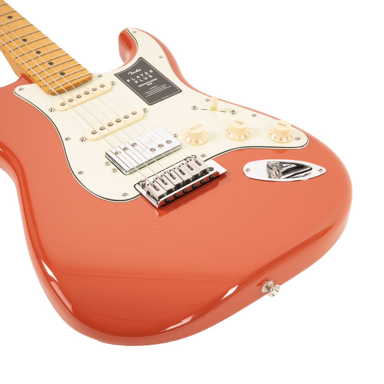 Fender Player Plus Stratocaster HSS Maple - Fiesta Red | Cream