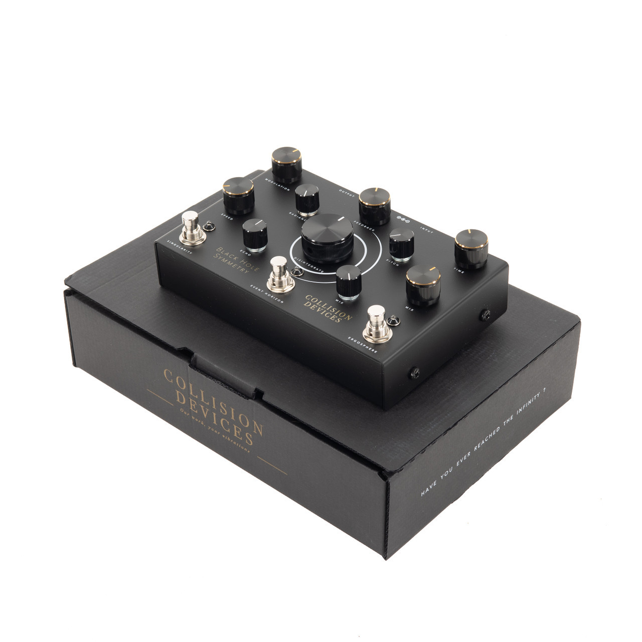 Collision Devices Black Hole Symmetry Fuzz, Reverb, and Delay