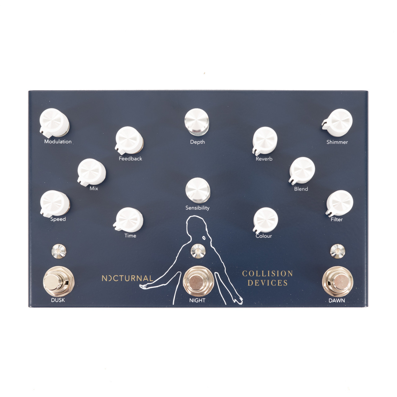 ギター COLLISION DEVICE Nocturnal Collision Devices Nocturnal Delay, Reverb, and Tremolo Pedal