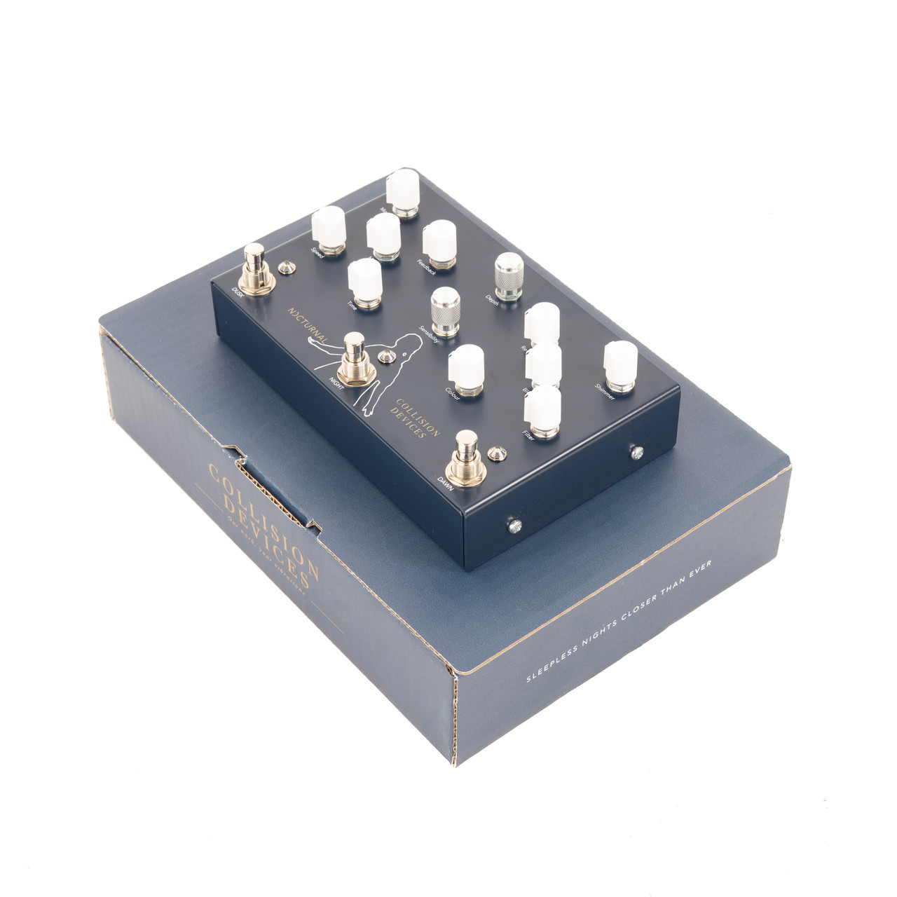 Collision Devices Nocturnal Delay, Reverb, and Tremolo Pedal