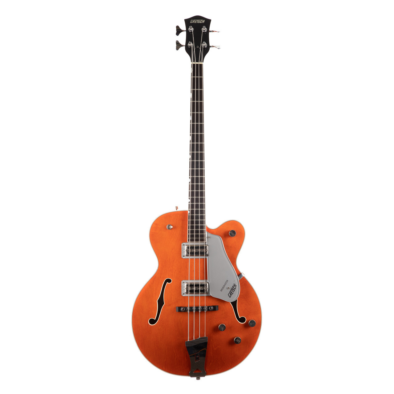 Used Gretsch 6119B Broadkaster Bass Orange 1999 | Cream City Music