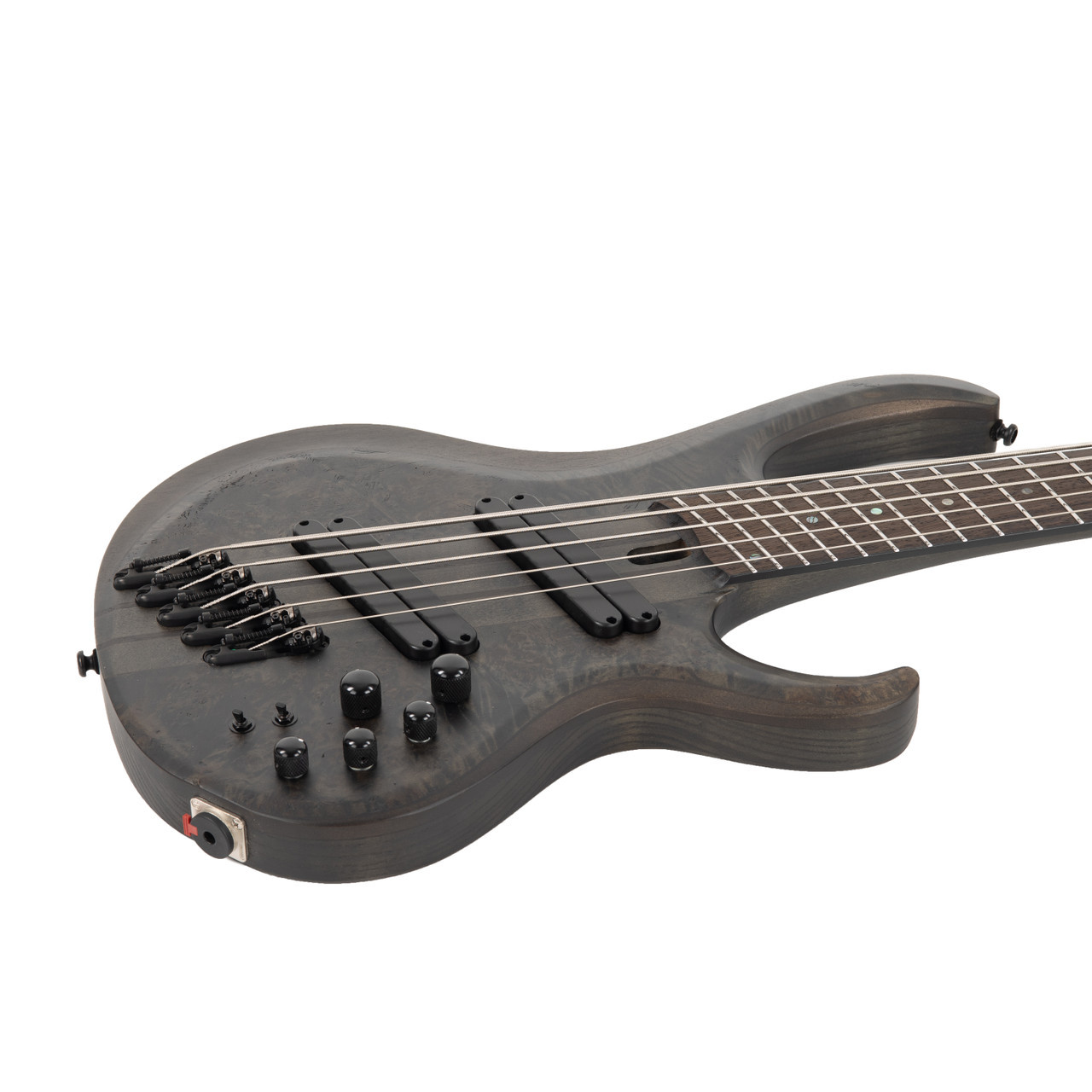 Ibanez BTB805MS 5 String Multi Scale Bass - Transparent Gray Flat