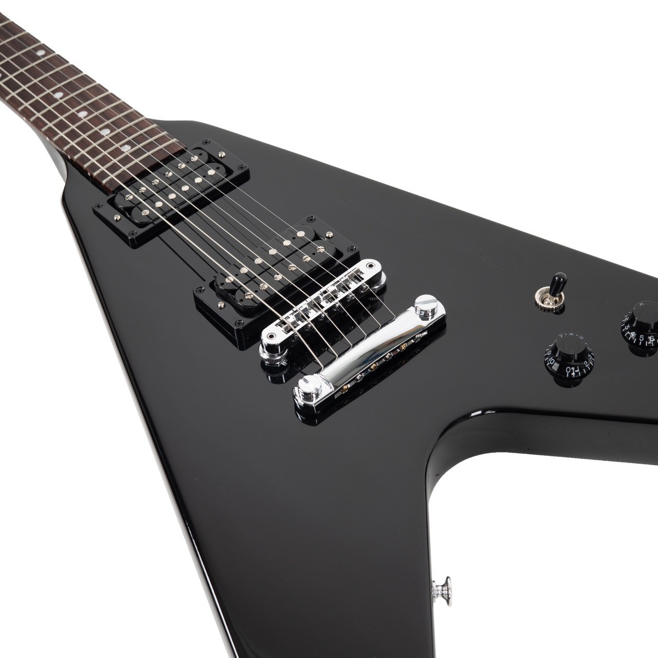 Gibson 80s Flying V - Ebony | Cream City Music
