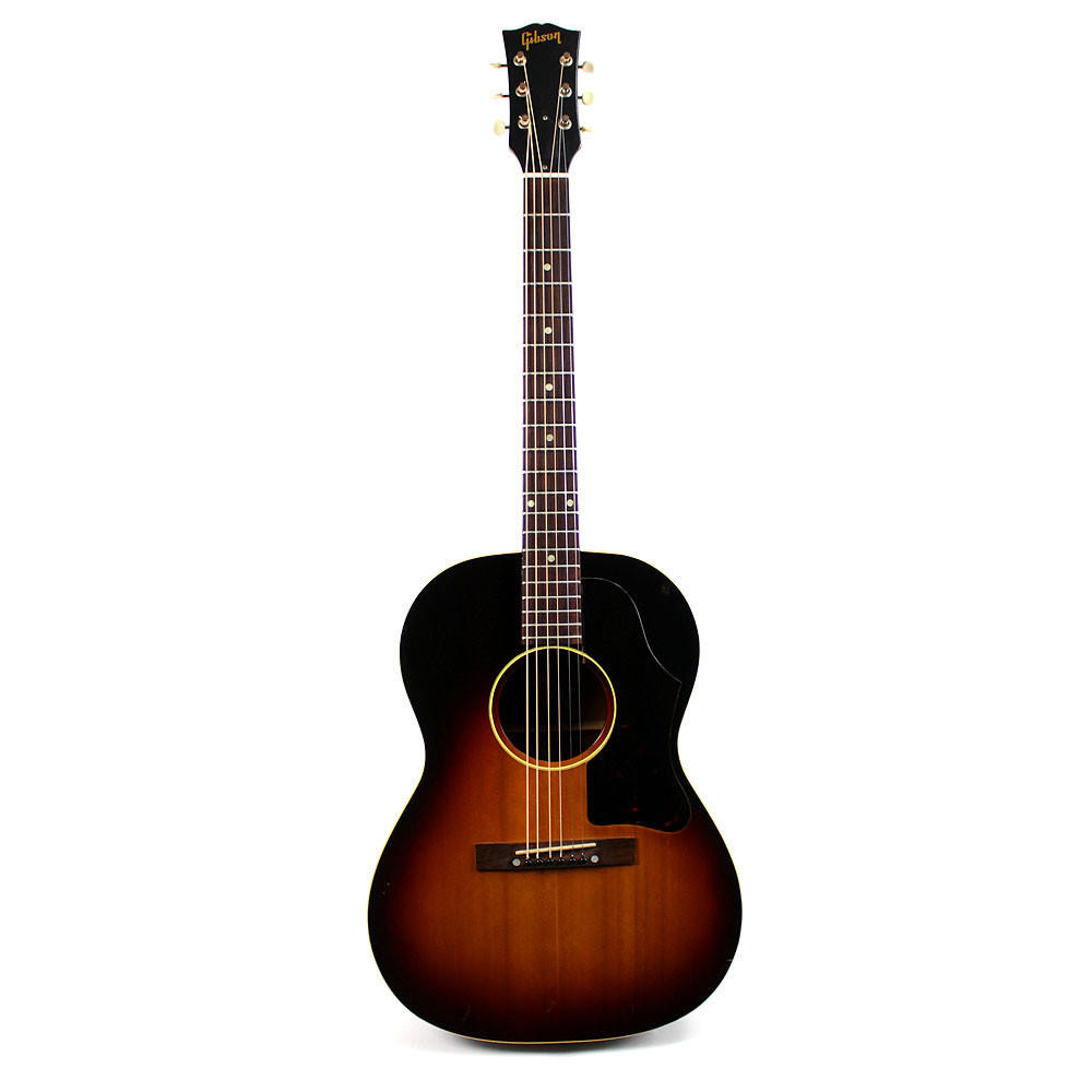 Vintage 1960 Gibson LG-1 Acoustic Guitar Natural Finish | Cream