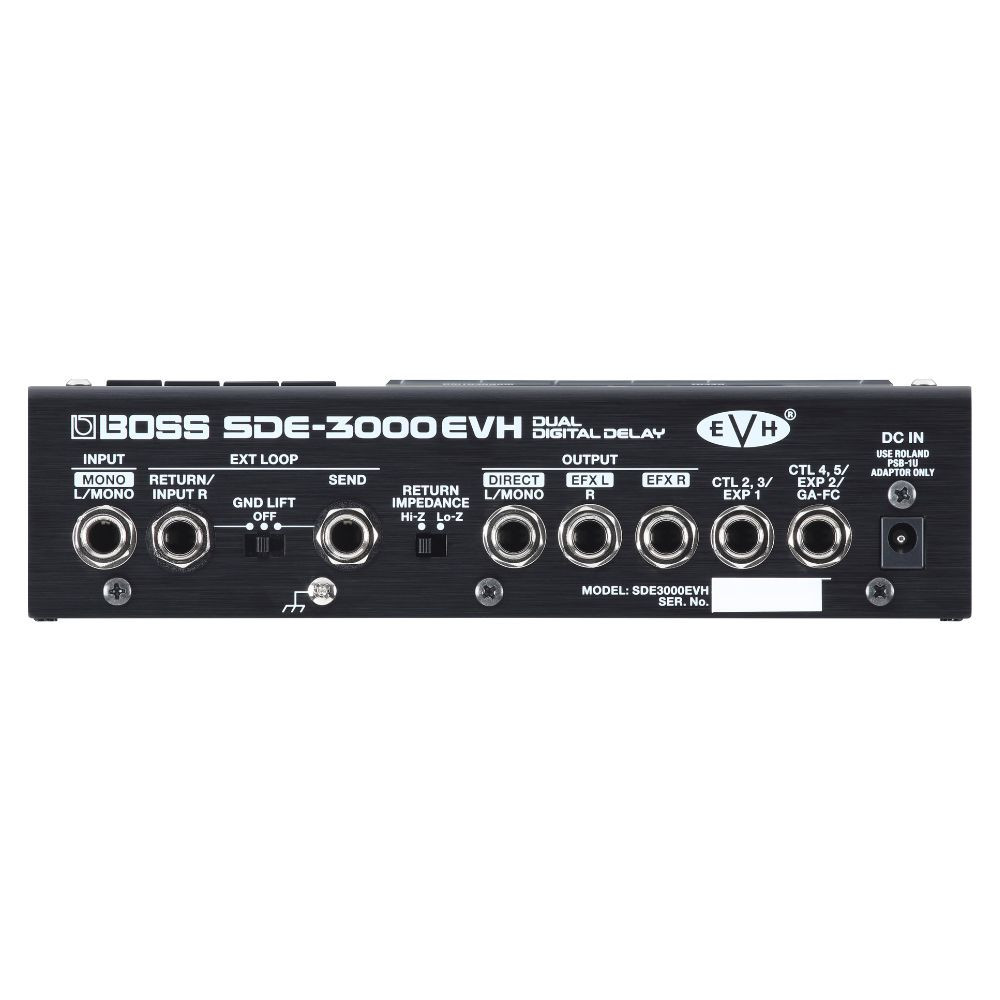 Boss SDE-3000EVH EVH Signature Dual Digital Delay Pedal | Cream