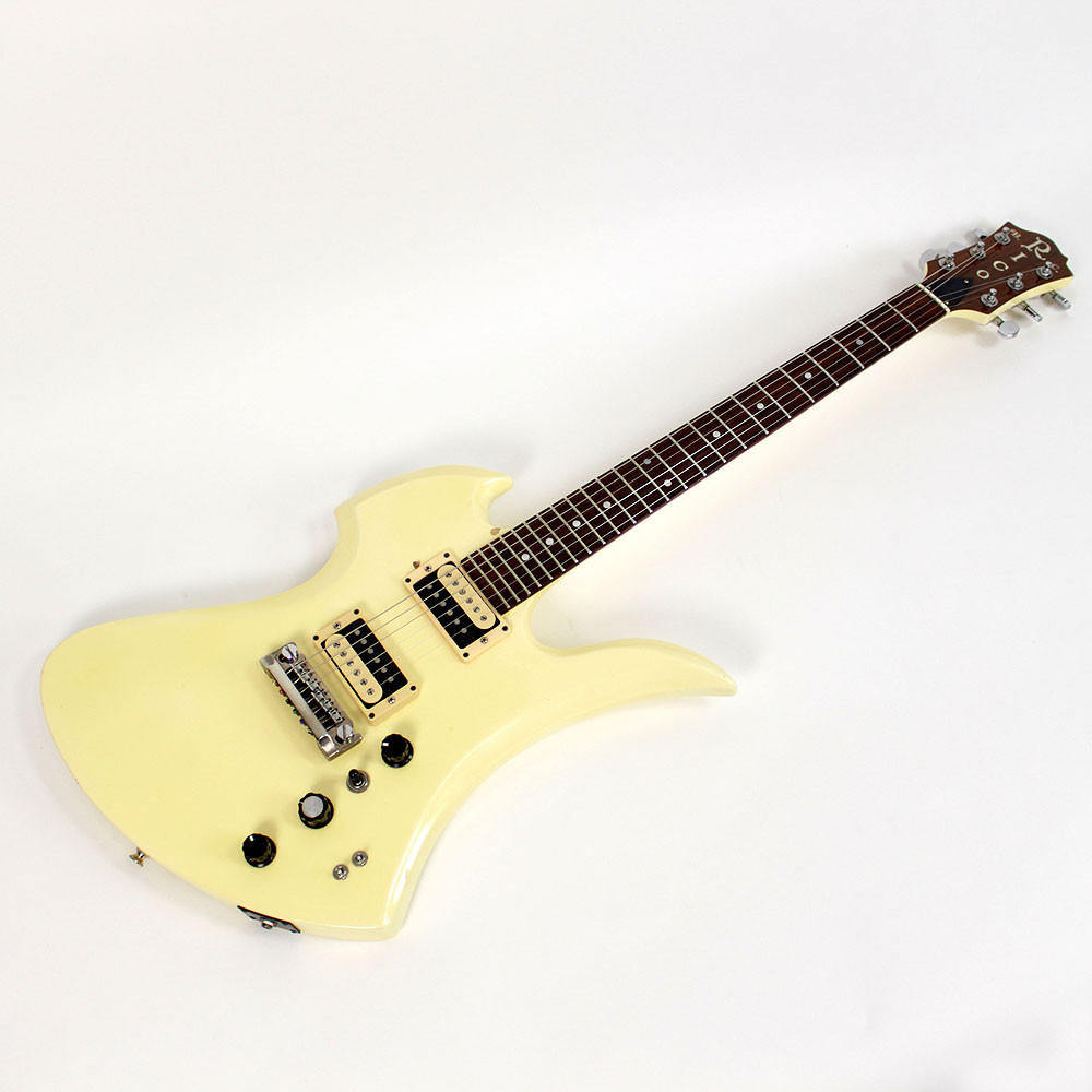 Vintage 1970's B.C. Rich Rico Mockingbird Electric Guitar Cream