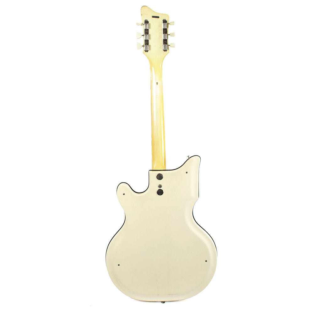 Vintage 1961 National Val Pro 84 Electric Guitar White Finish