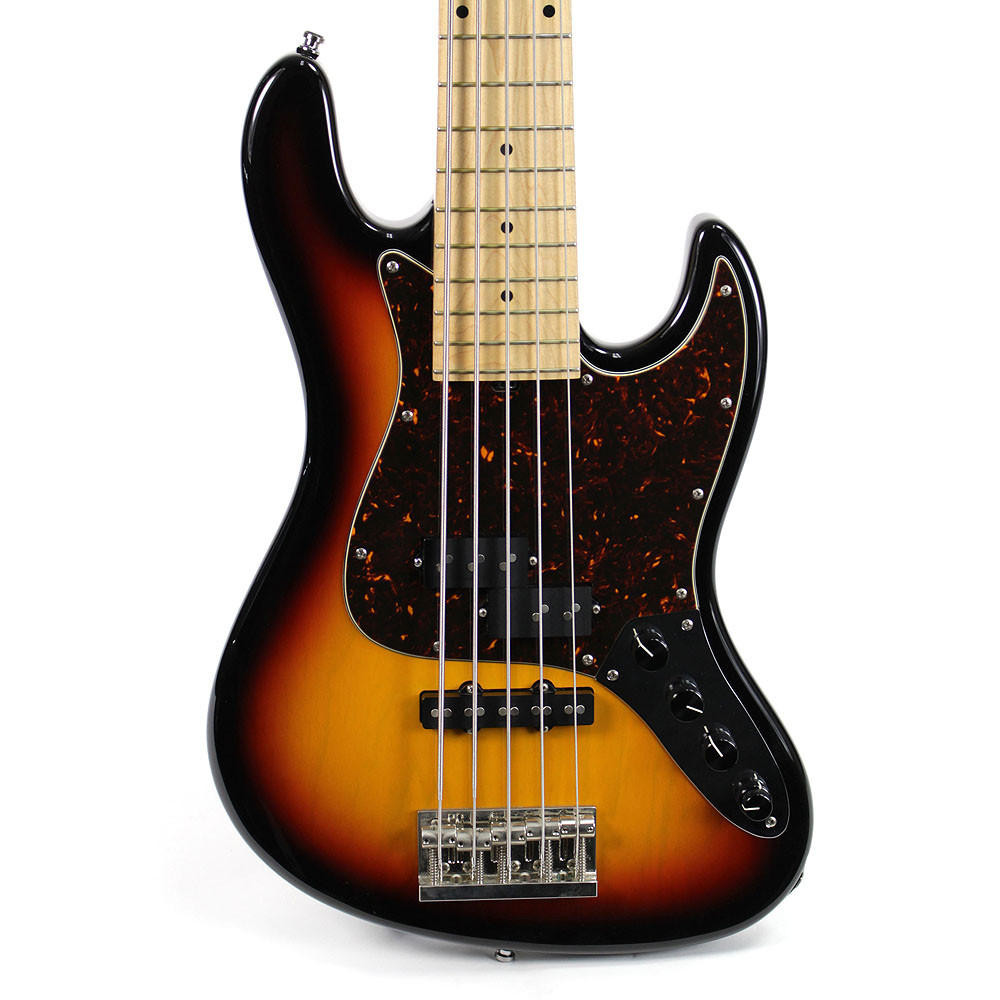2009 Sadowsky MV5 Metro 5-String Electric Bass Guitar Sunburst