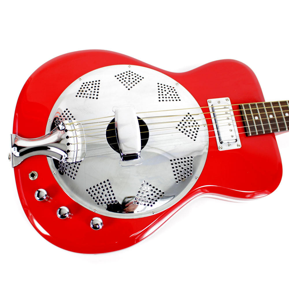 Used Eastwood Airline Folkstar Electric Resonator Guitar | Cream