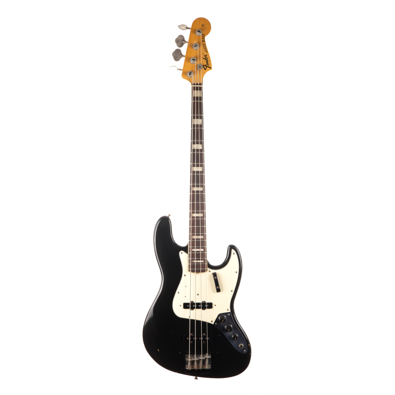 Vintage Fender Jazz Bass Black 1974 | Cream City Music