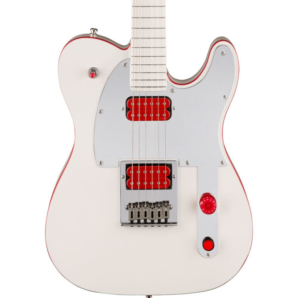 Fender John 5 Ghost Telecaster Maple - Arctic White | Cream City Music