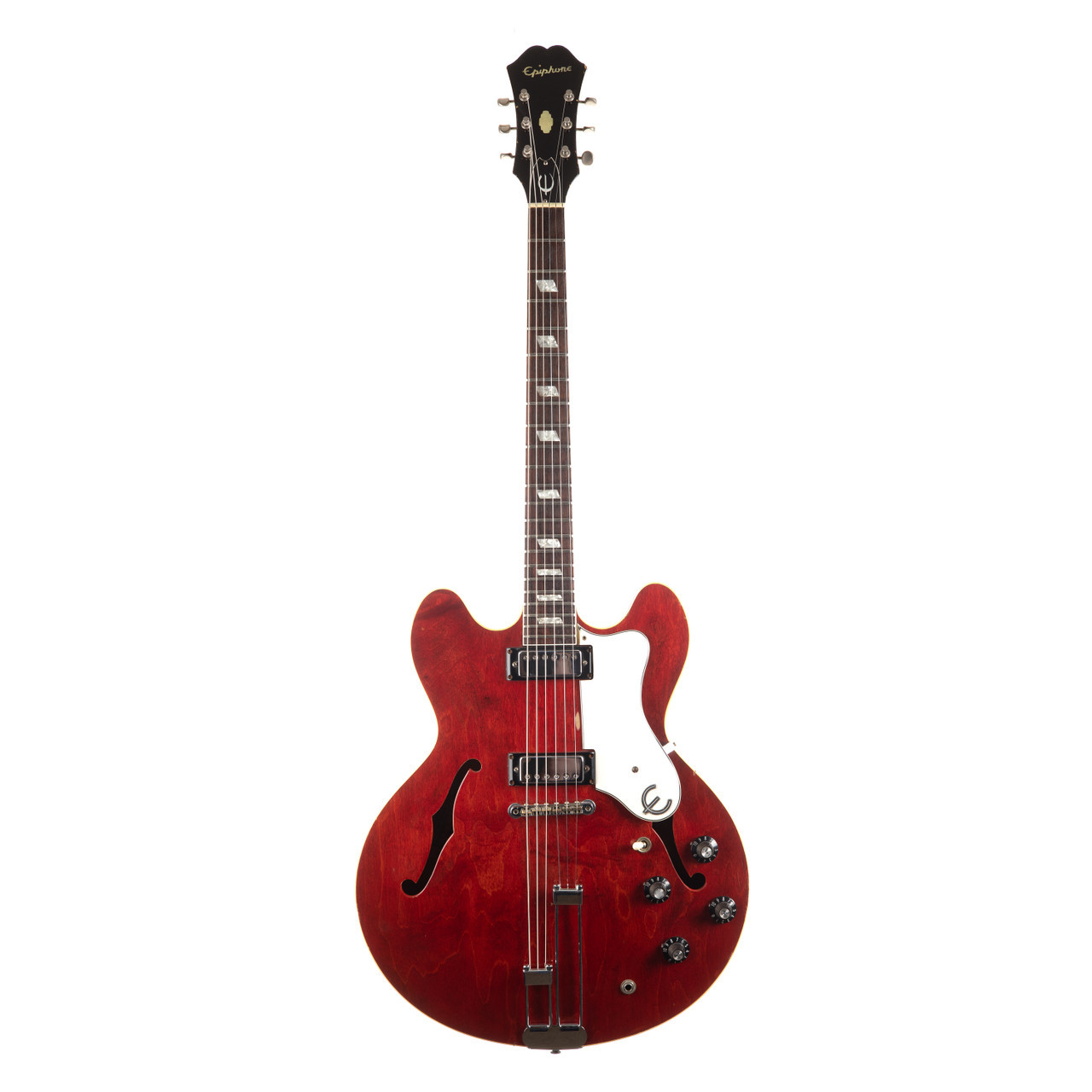 Vintage Epiphone E360TD Riviera Cherry 1967 | Cream City Music
