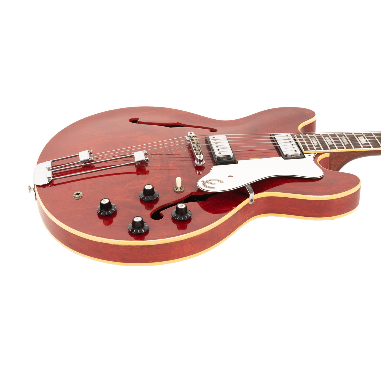 Vintage Epiphone E360TD Riviera Cherry 1967 | Cream City Music