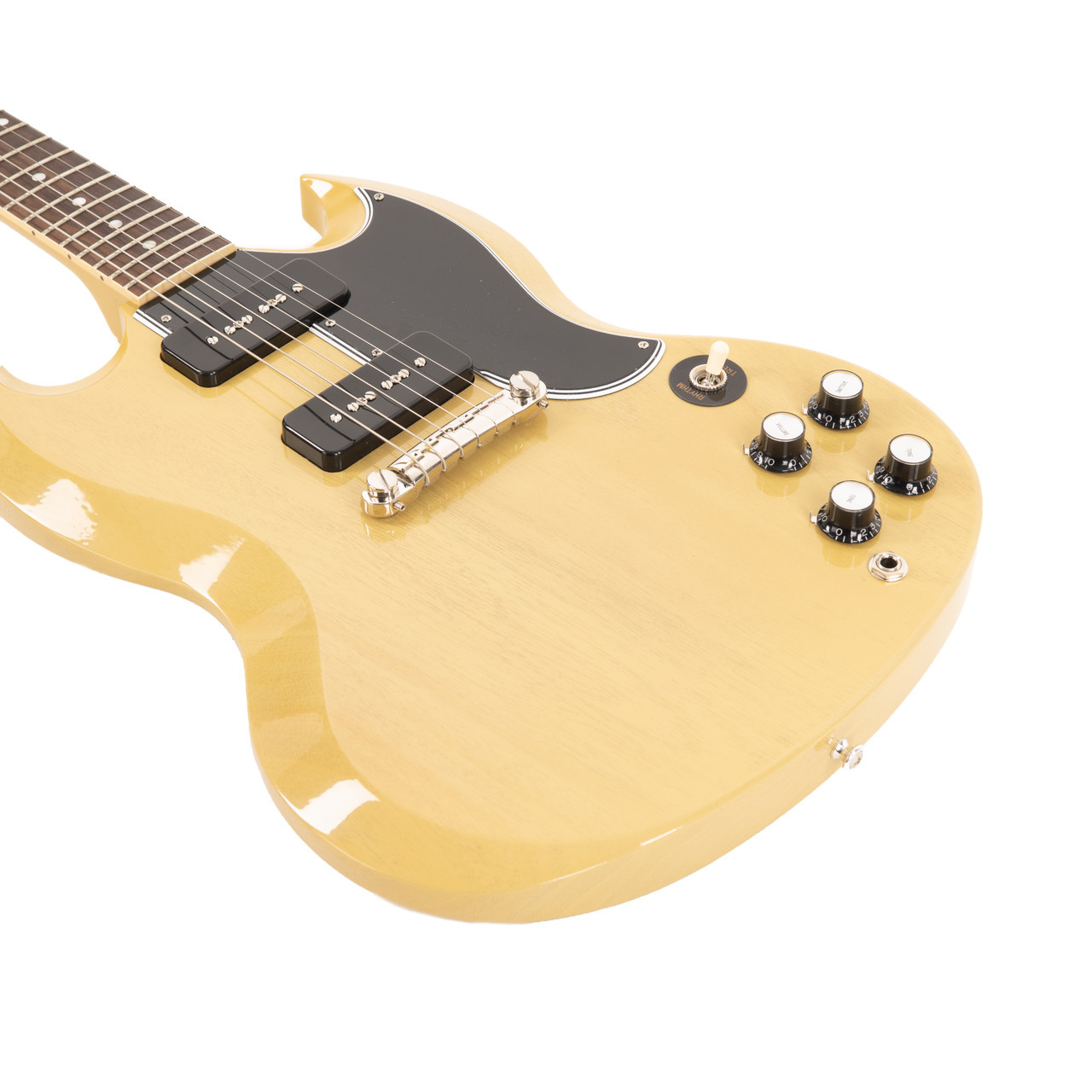 Gibson Custom 1963 SG Special Lightning Bar - TV Yellow | Cream
