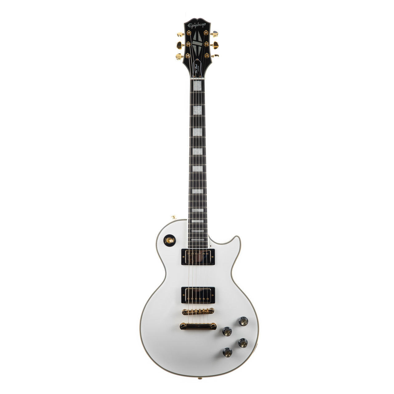 Used Epiphone Les Paul Custom Alpine White 2022 | Cream City Music