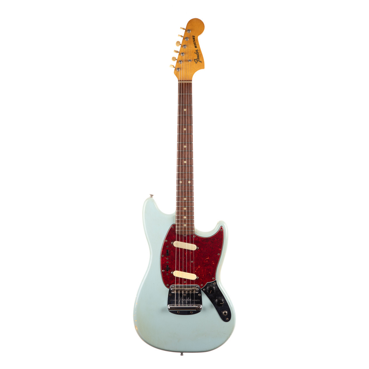 Vintage Fender Mustang Blue 1965 | Cream City Music