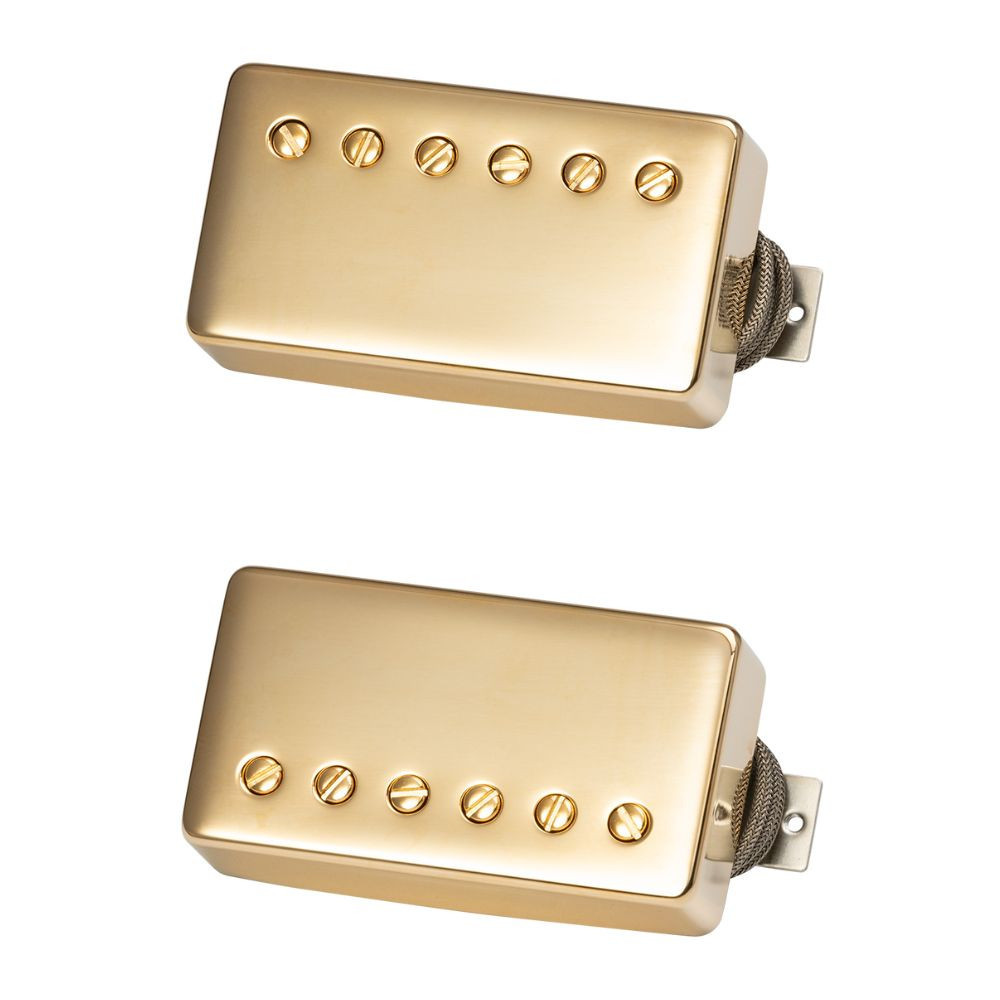Gibson Custom Shop【Custom Bucker】Gold Gibson Custombucker Humbucker Pickup Matched Set - True Historic