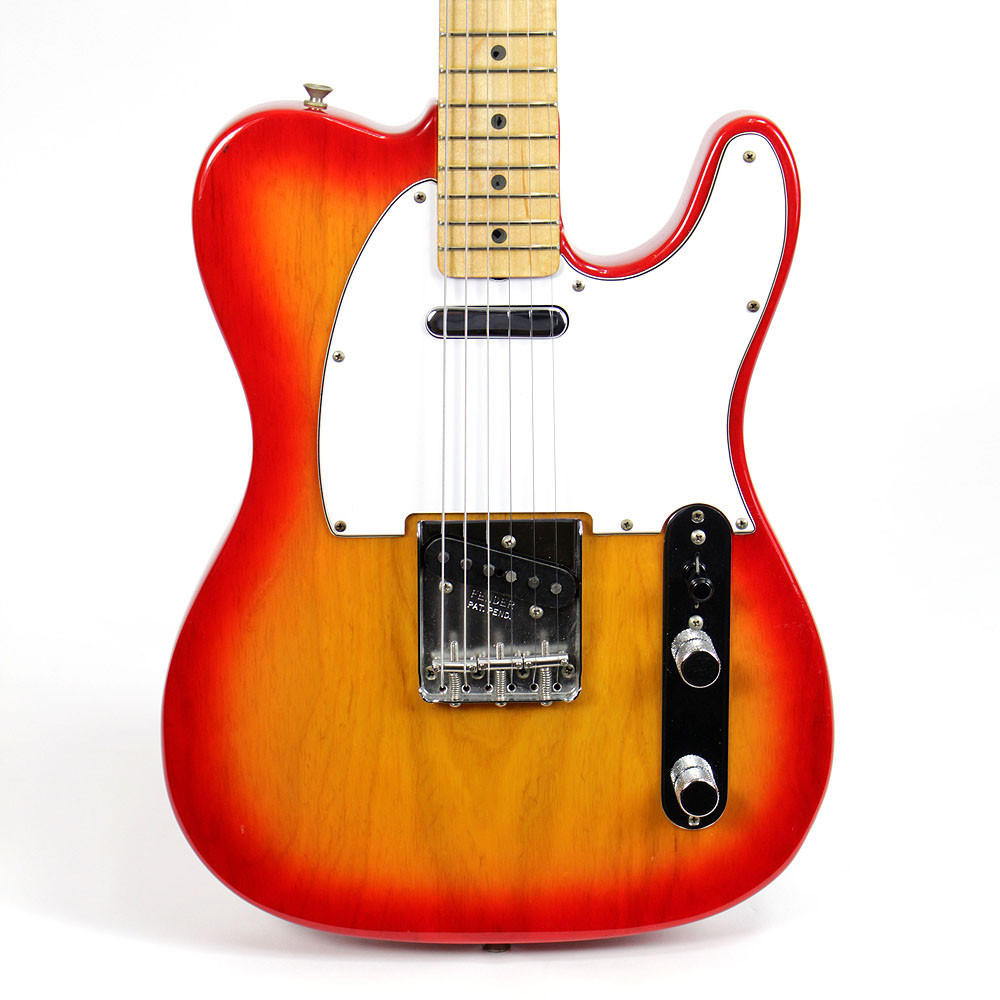 Vintage 1981 Fender Telecaster Cherry Sunburst Finish | Cream City