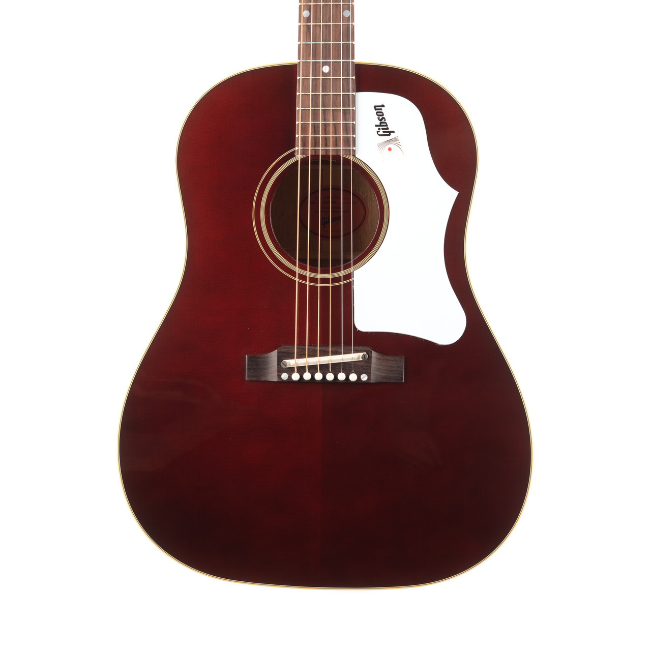 Gibson '60s J-45 Original Adjustable Saddle - Wine Red | Cream
