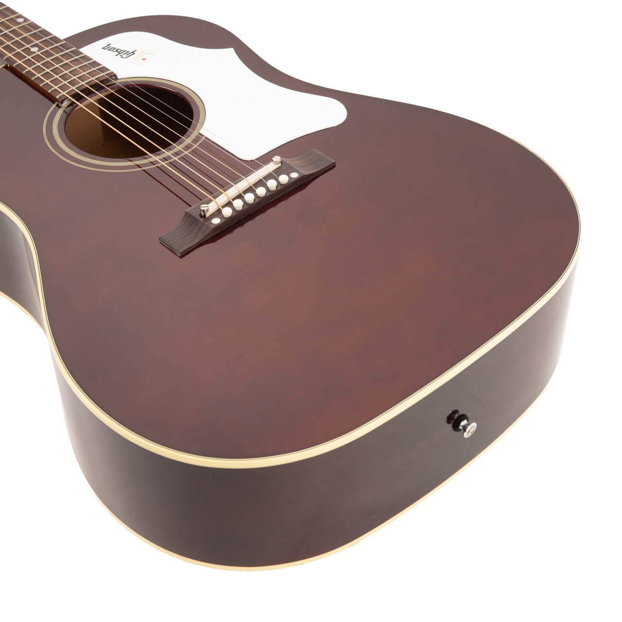 Gibson '60s J-45 Original Adjustable Saddle - Wine Red | Cream