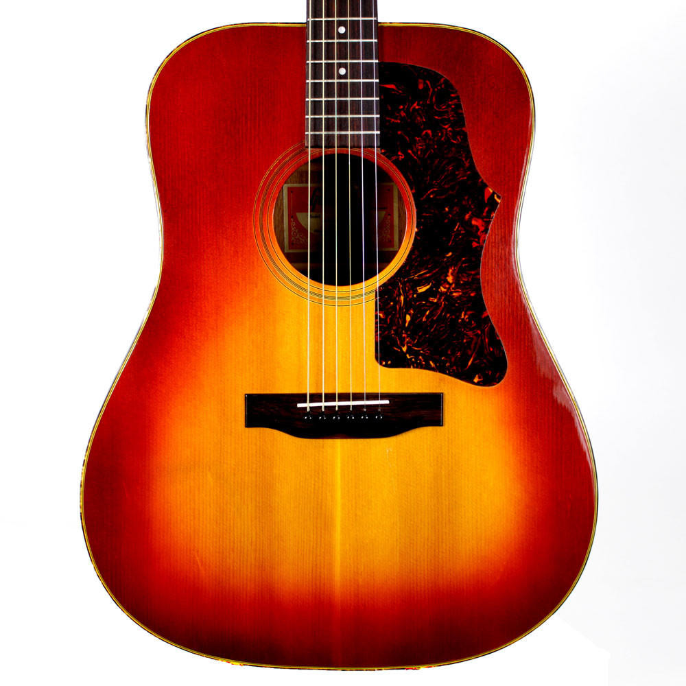 1975 Vintage Gibson J-45 Deluxe Acoustic Guitar | Cream City Music