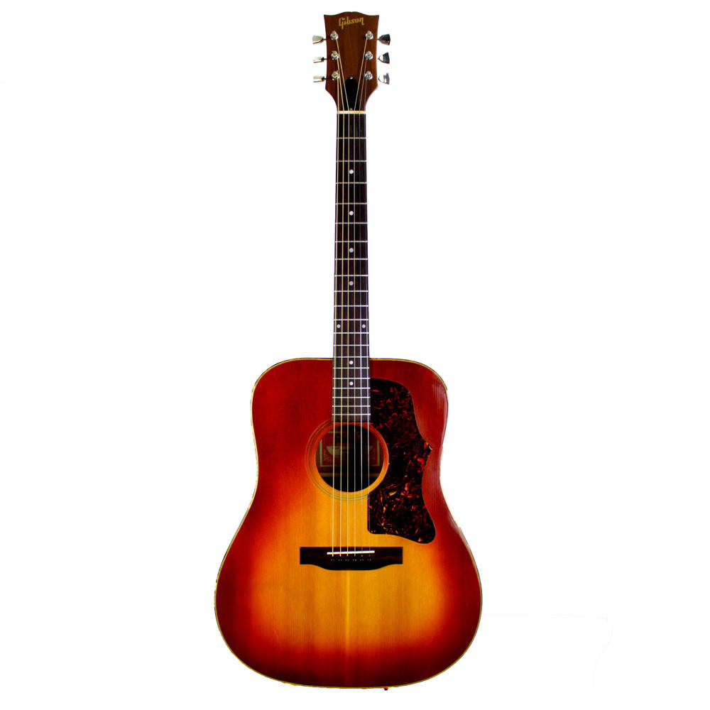 【ビンテージ】Gibson J-45 1975-1976年製 1975 Vintage Gibson J-45 Deluxe Acoustic Guitar | Cream City Music