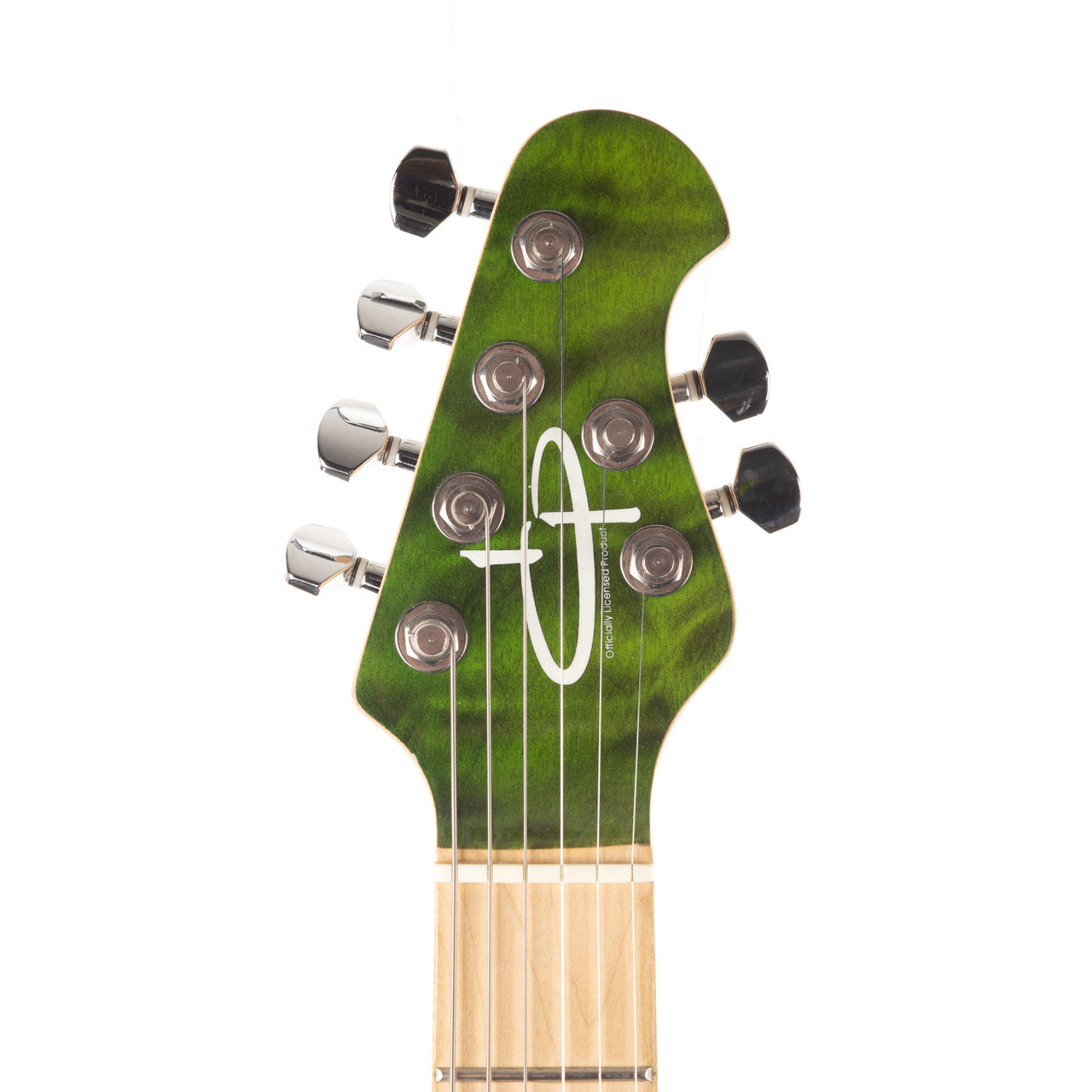 Used OLP by Ernie Ball Music Man MM1 Transparent Green 1994