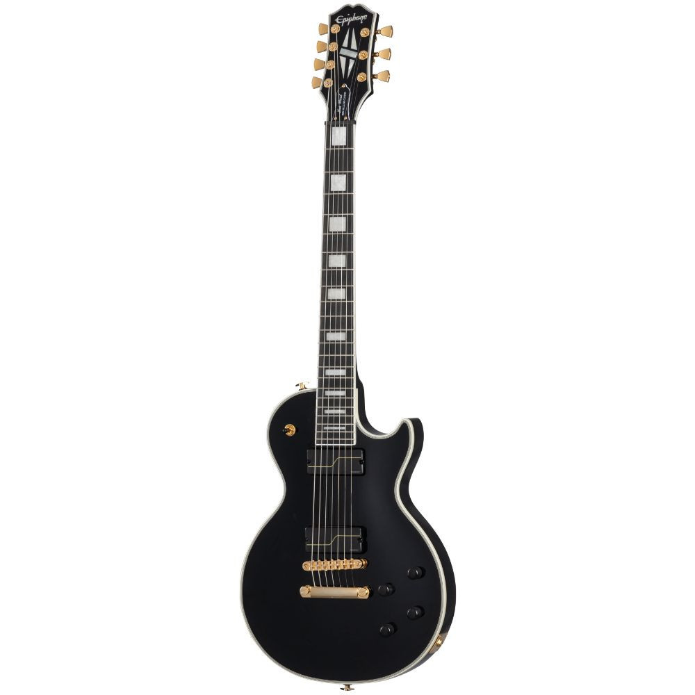Epiphone Les Paul CUSTOM Ebony メンテ済 Epiphone Matt Heafy Les Paul Custom Origins 7 String - Ebony