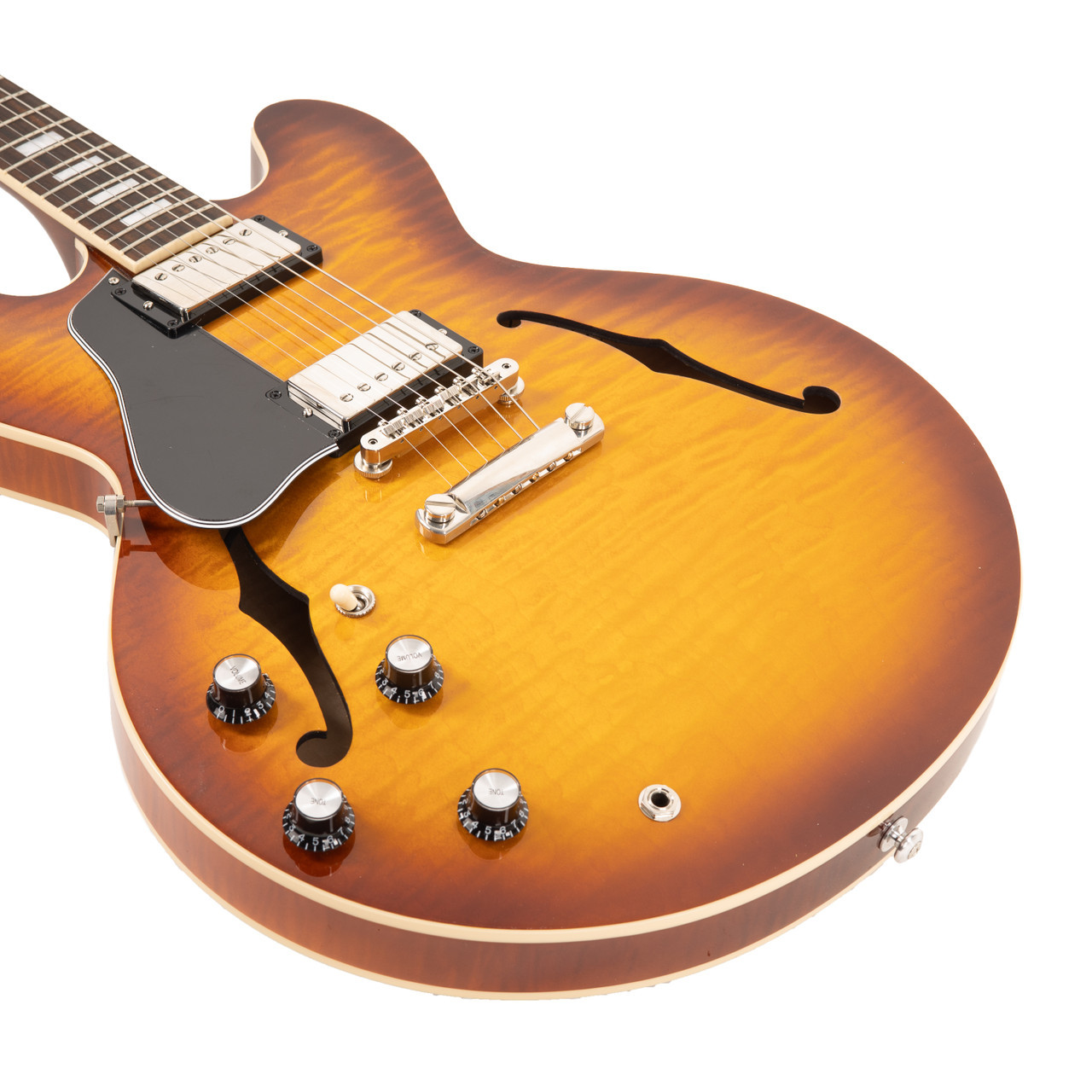 Gibson ES-335 Figured Left Handed - Iced Tea | Cream City Music