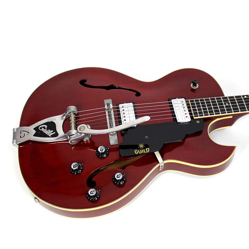 Vintage 1964 Guild Starfire III Electric Guitar Cherry Finish