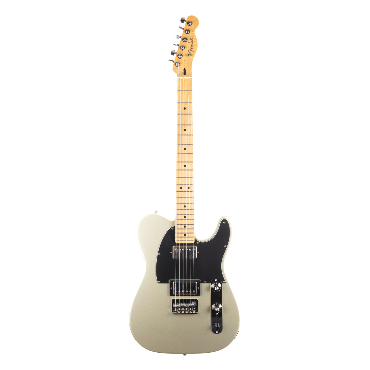Used Fender Blacktop Telecaster HH Silver 2012 | Cream City Music