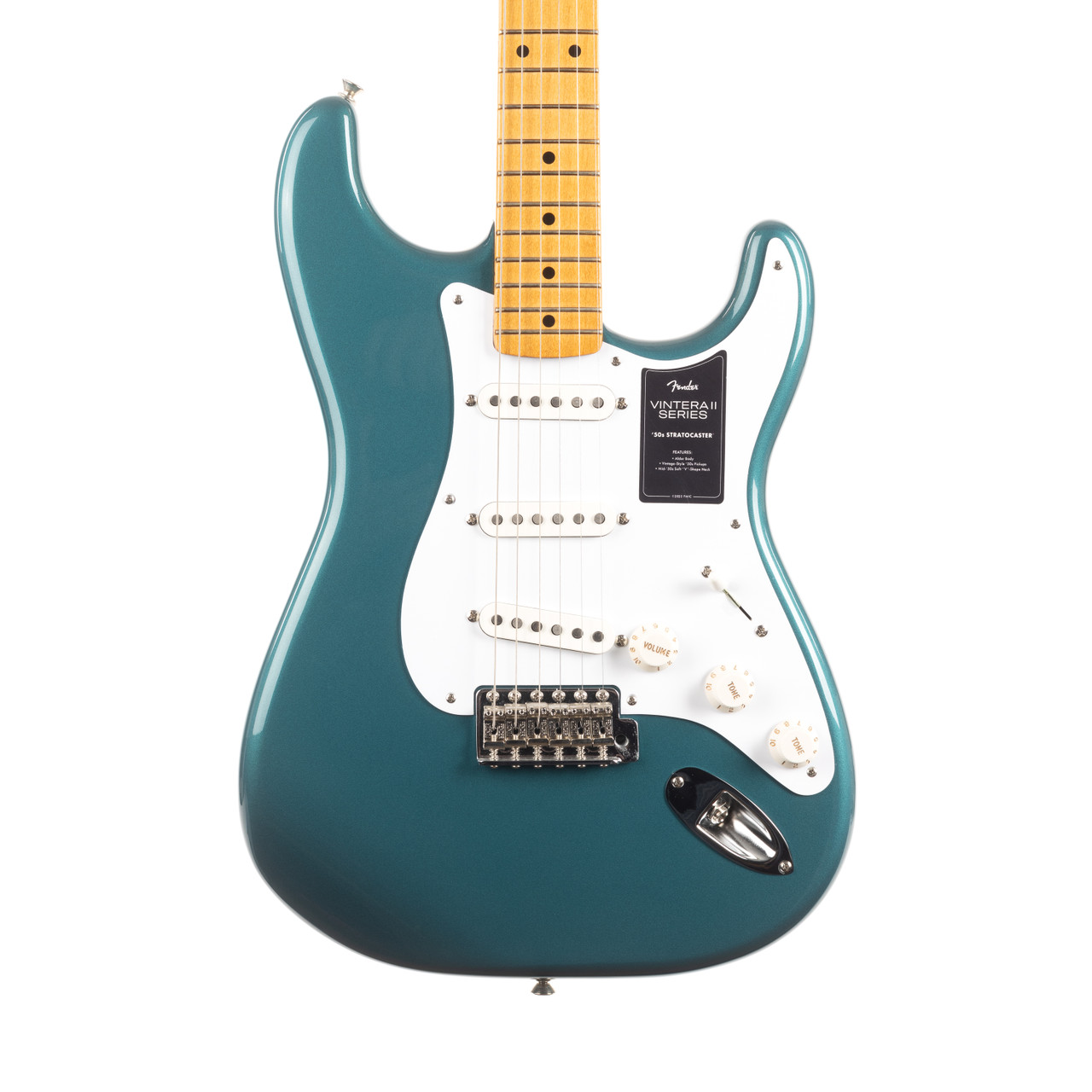 Fender Vintera II '50s Stratocaster Maple - Ocean Turquoise
