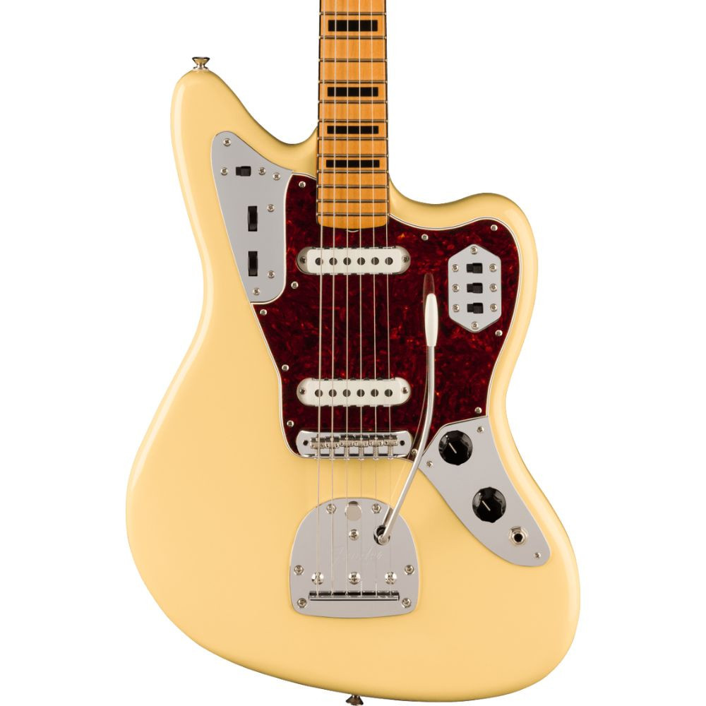 Fender Vintera II '70s Jaguar Maple - Vintage White | Cream City Music