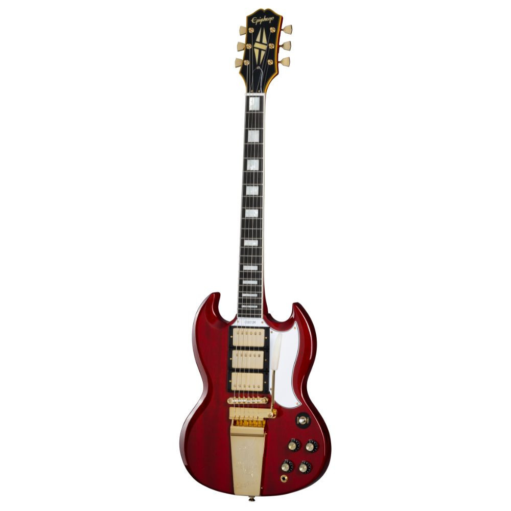 Epiphone Joe Bonamassa 1963 SG Custom - Dark Wine Red | Cream City