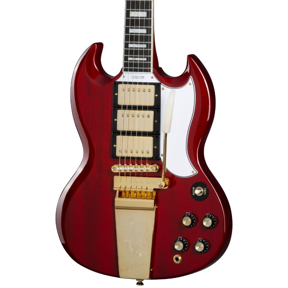 Epiphone Joe Bonamassa 1963 SG Custom - Dark Wine Red | Cream City