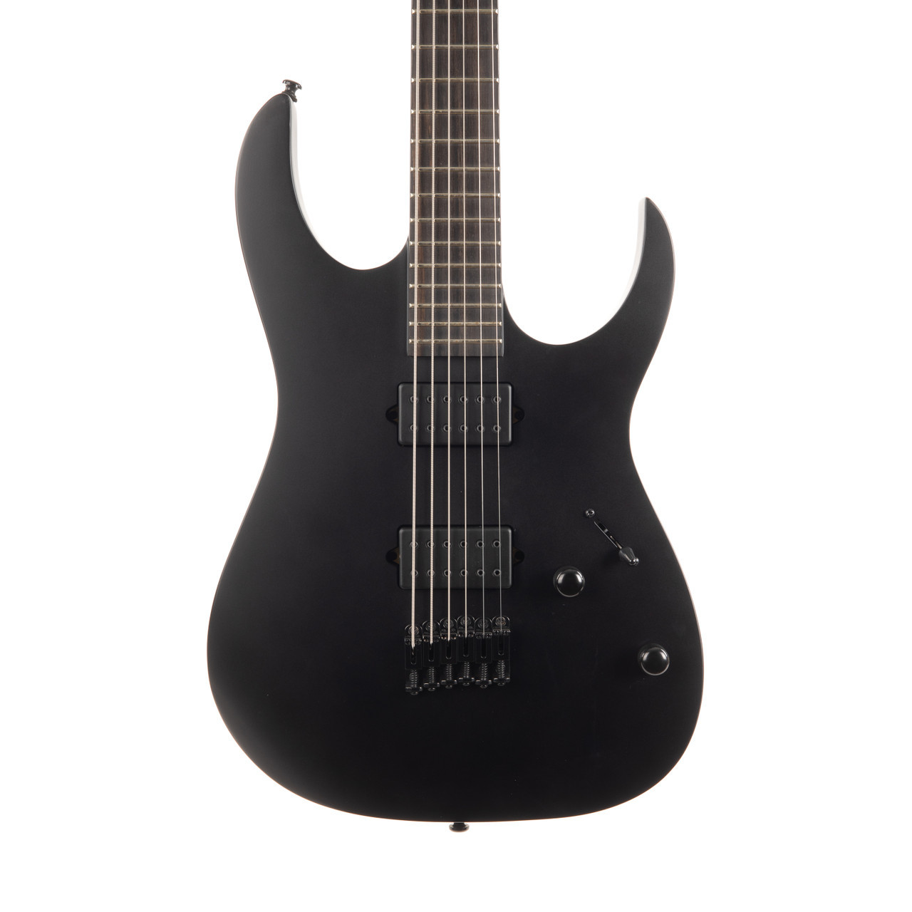 Ibanez RGRTBB21 Iron Label RG Baritone - Black Flat | Cream City Music