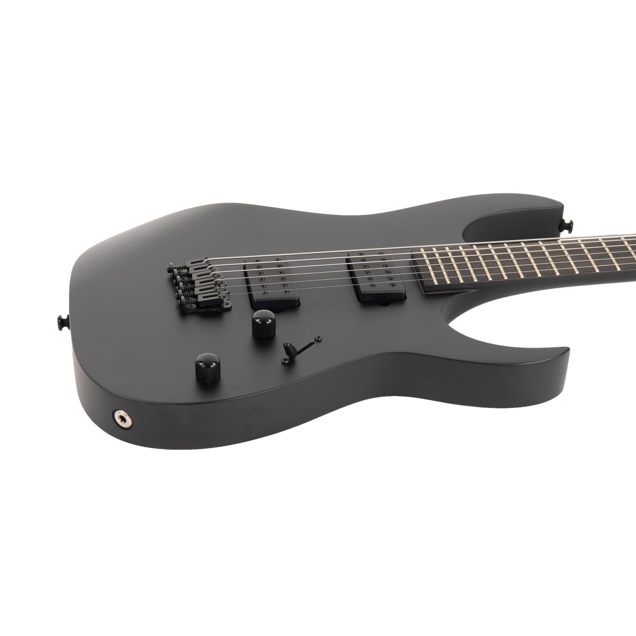 Ibanez RGRTBB21 Iron Label RG Baritone - Black Flat | Cream City Music