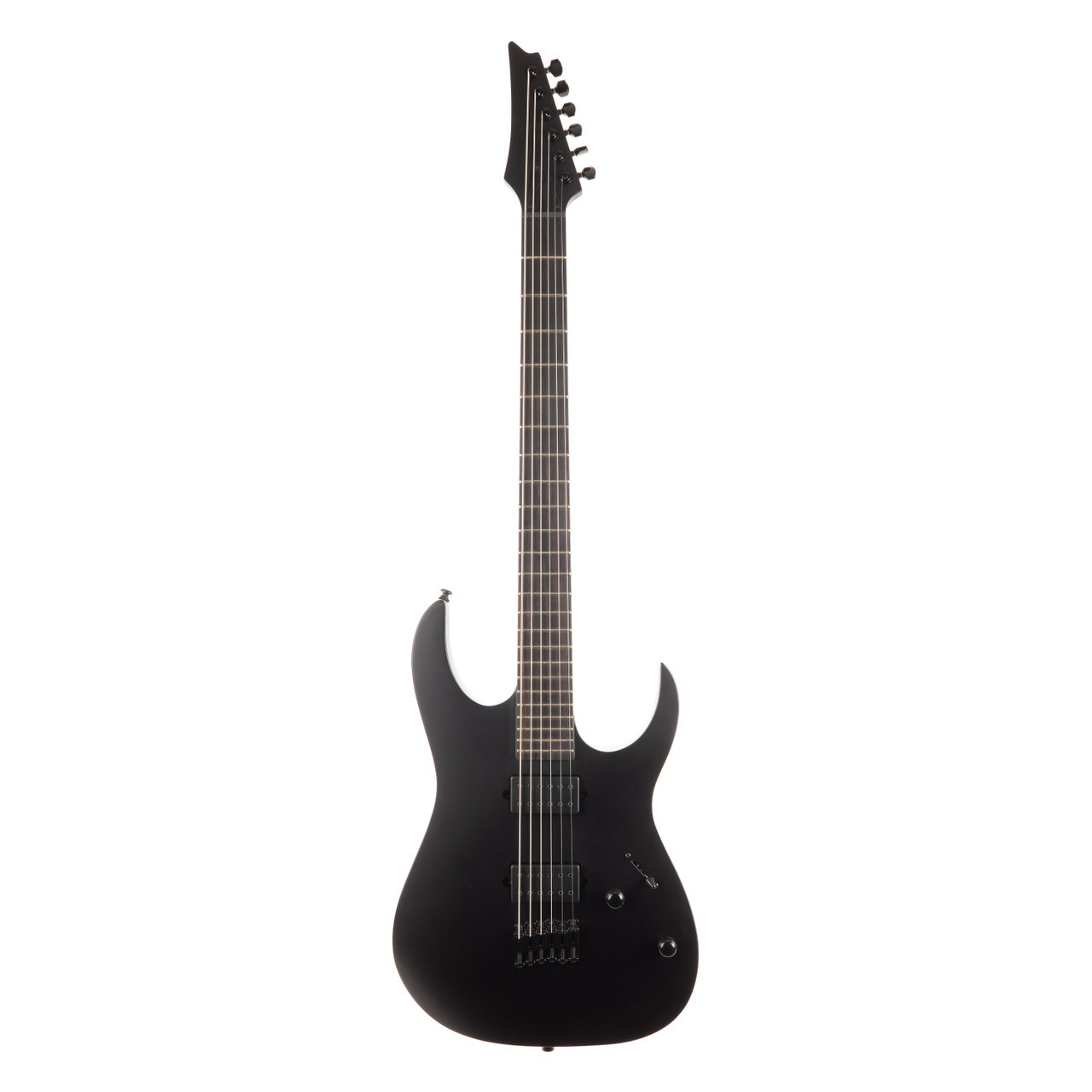 Ibanez RGRTBB21 Iron Label RG Baritone - Black Flat | Cream City Music
