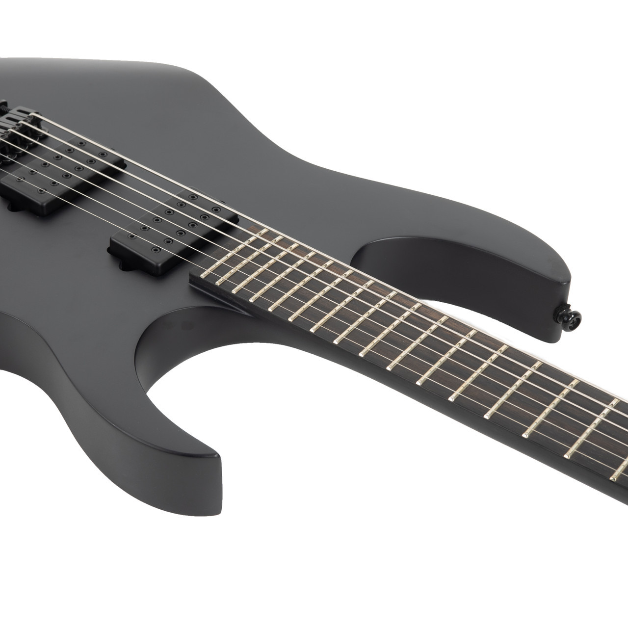 Ibanez RGRTBB21 Iron Label RG Baritone - Black Flat | Cream City Music